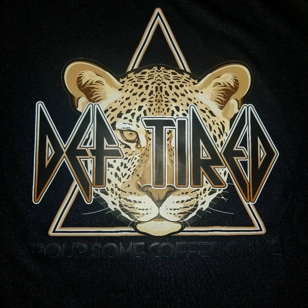 Black women's t-shirt funny and comfy, size medium